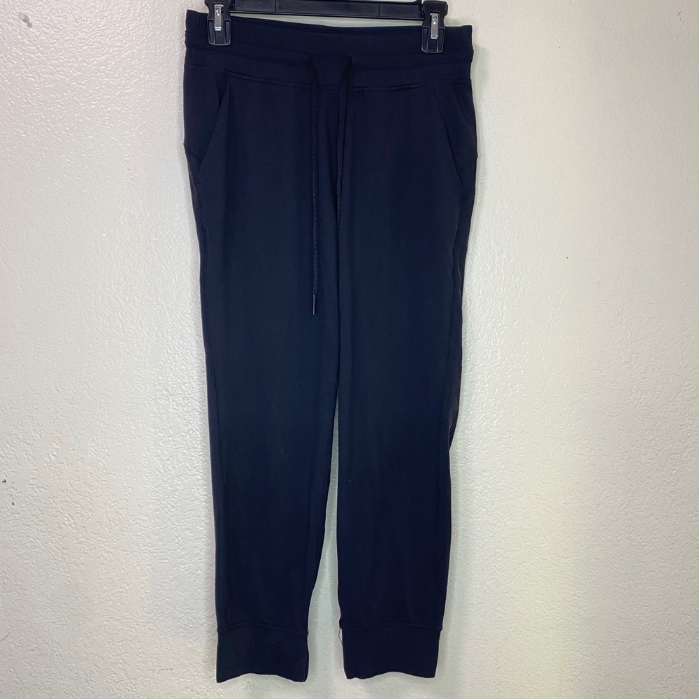 Lululemon Ready To Rulu Joggers Black High Rise Yoga Pants Size 6